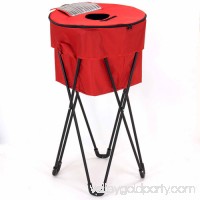 Household Essentials Soft-Sided Standing Collapsible Cooler with Removable Bag, Red   552916476